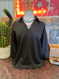 JD Black 3/4 Sleeve