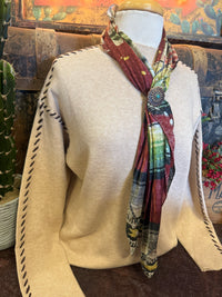 JD Oatmeal Whipstitch LS