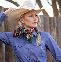 FW Cross Stitch Scarf