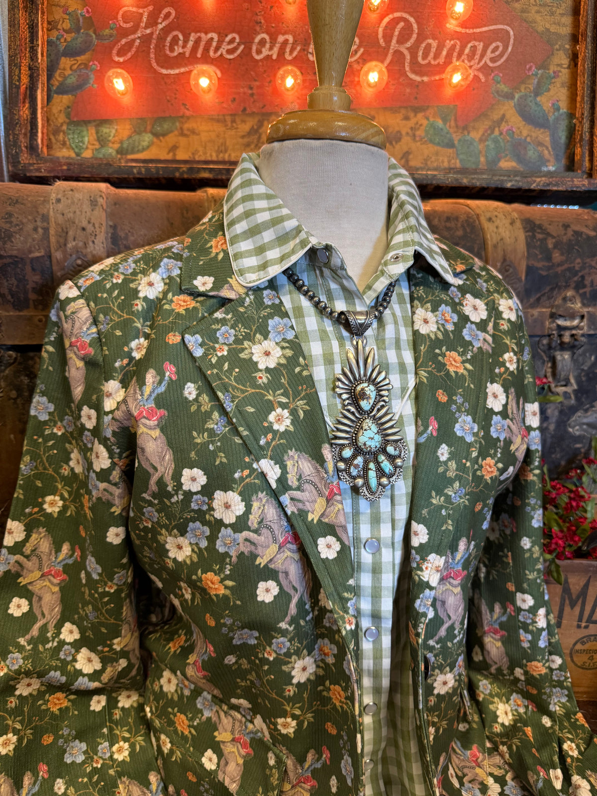 HH Floral Horse Blazer