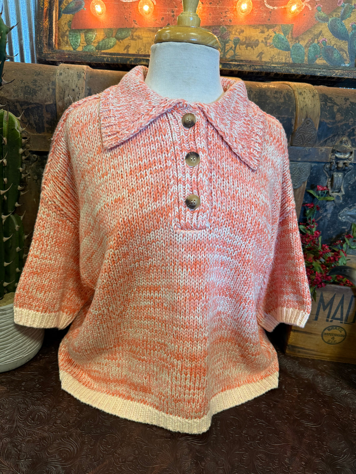 CT Peach Sweater