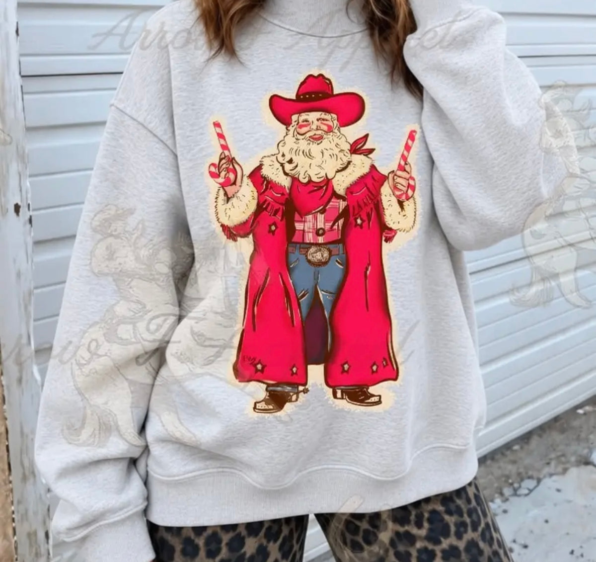 AF Outlaw Santa Sweatshirt