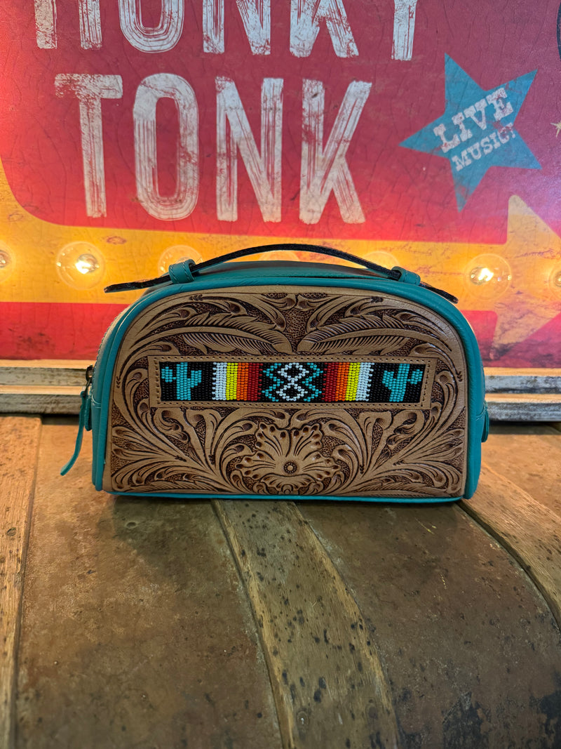 CG Turquoise Cosmetic Bag