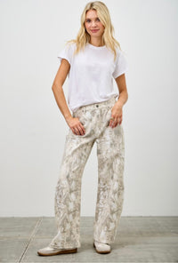 SG Sand Camo Barrel Jean