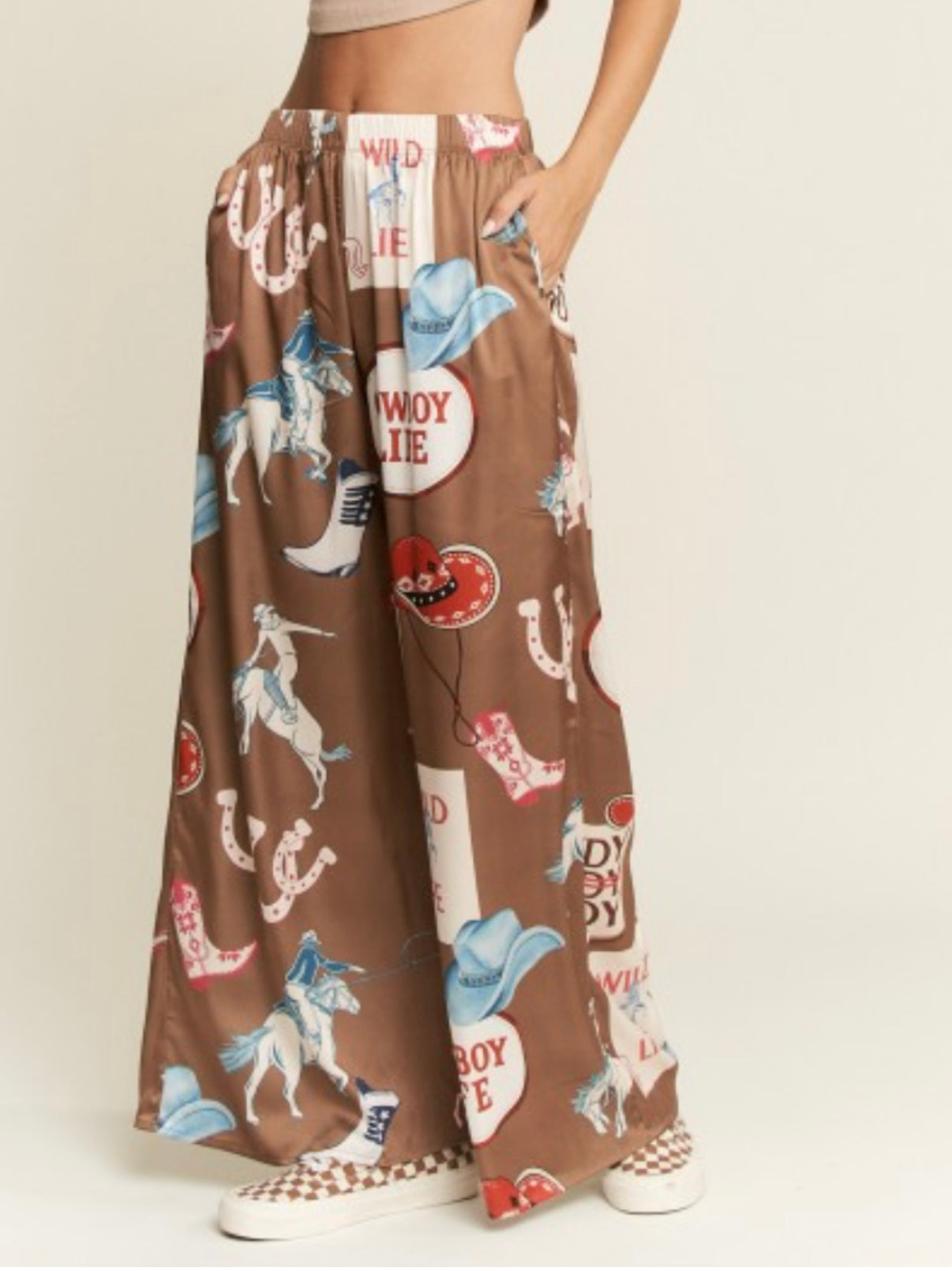 JJ Brown Western Pants