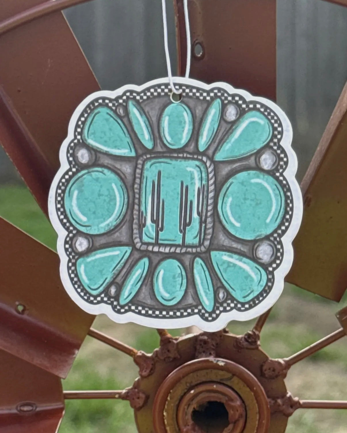 RC Turquoise Cactus Freshner
