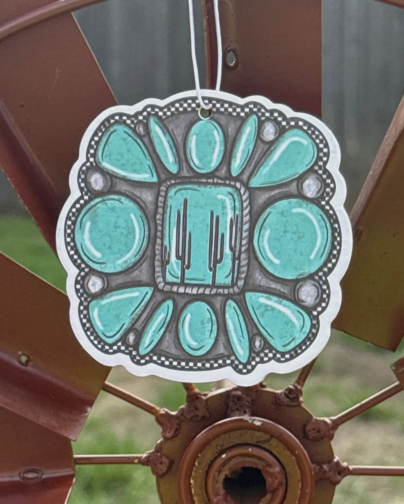 RC Turquoise Cactus Freshner