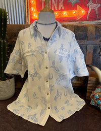 VJ Blue/White Western BU