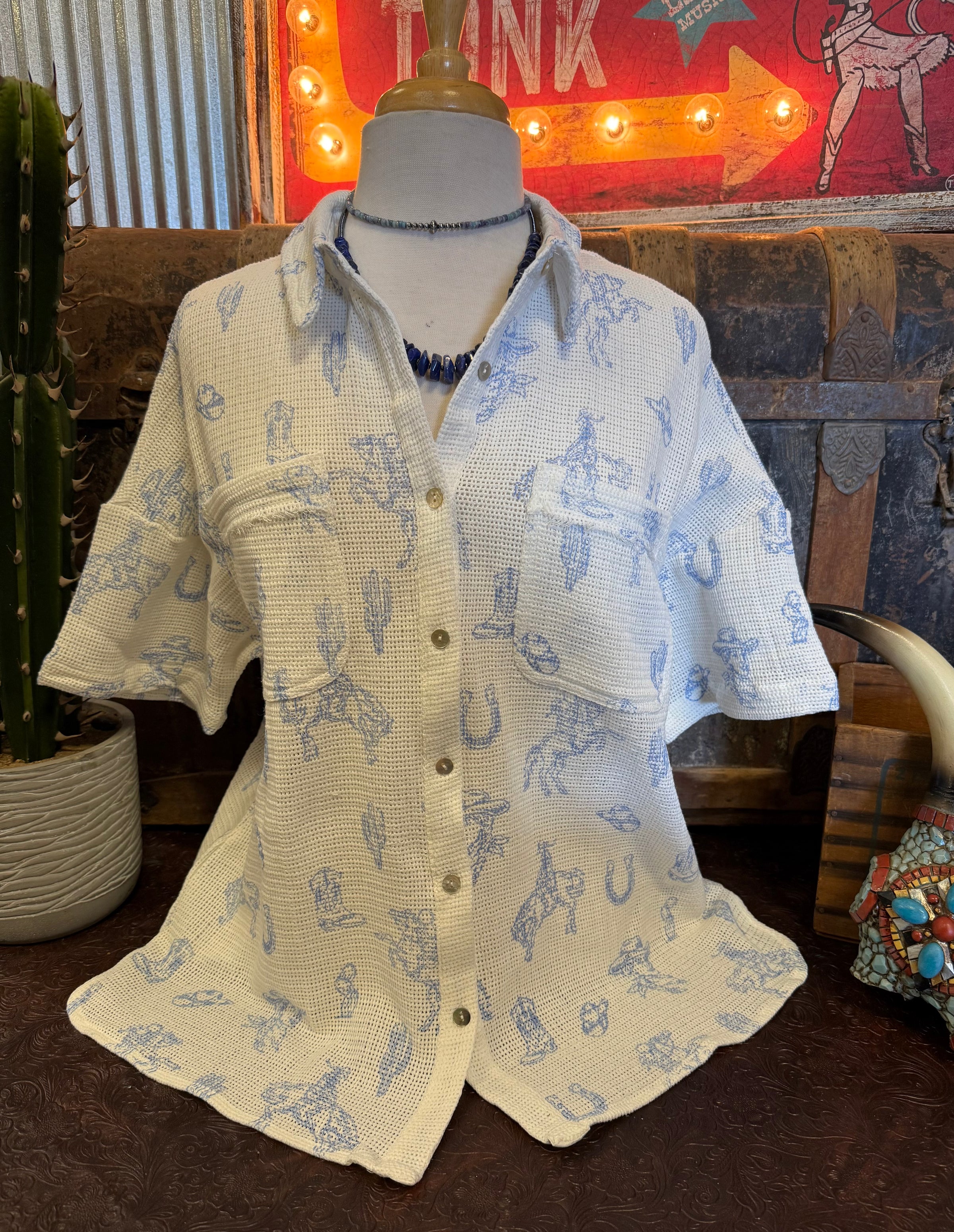 VJ Blue/White Western BU