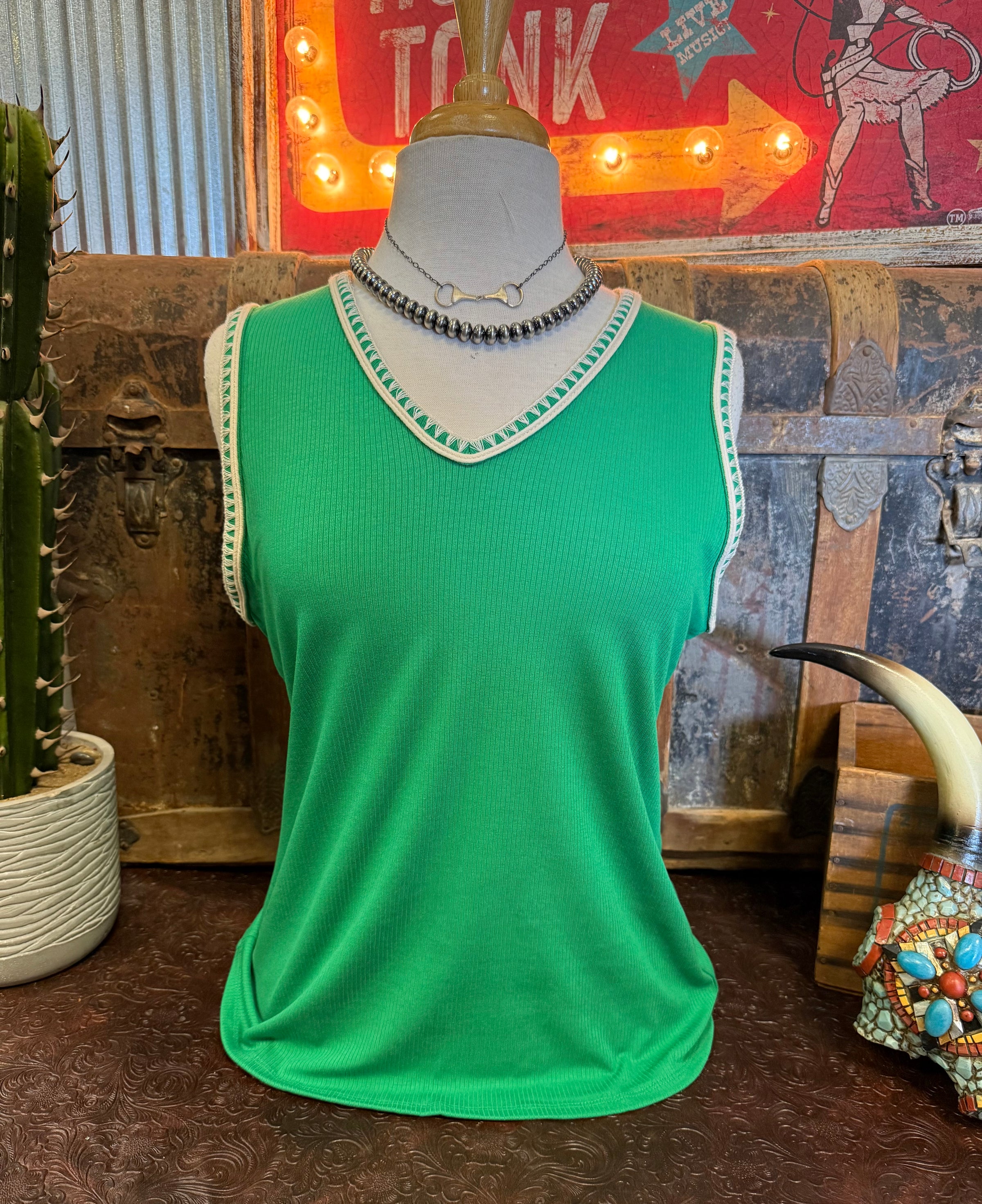 DS Kelly Green Tank