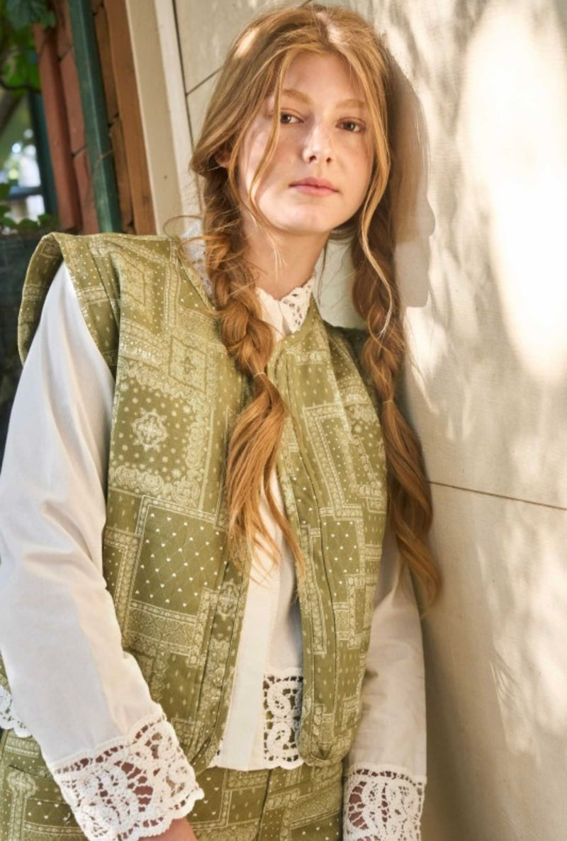 BP Olive Vest