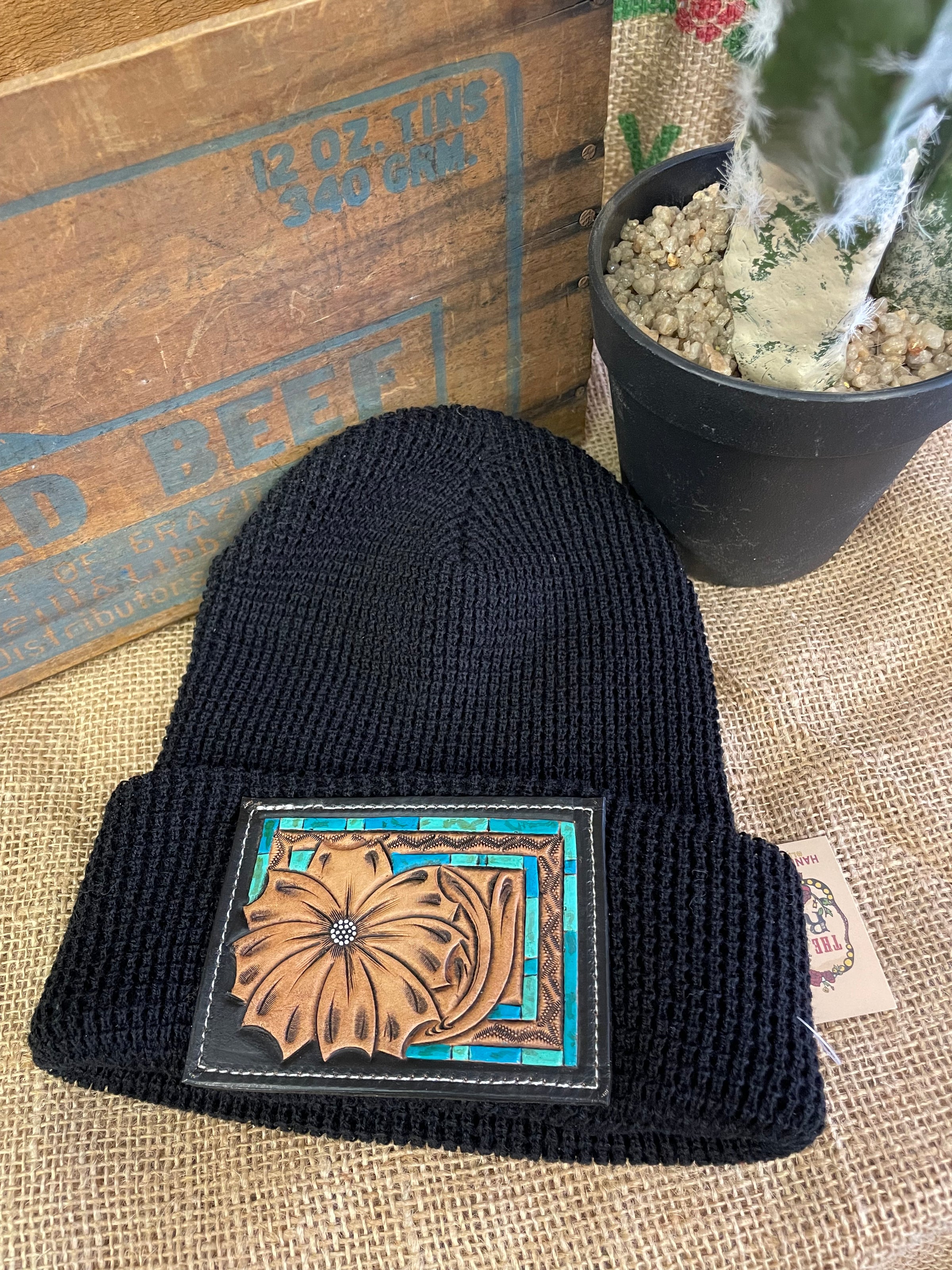 RR Black Beanie