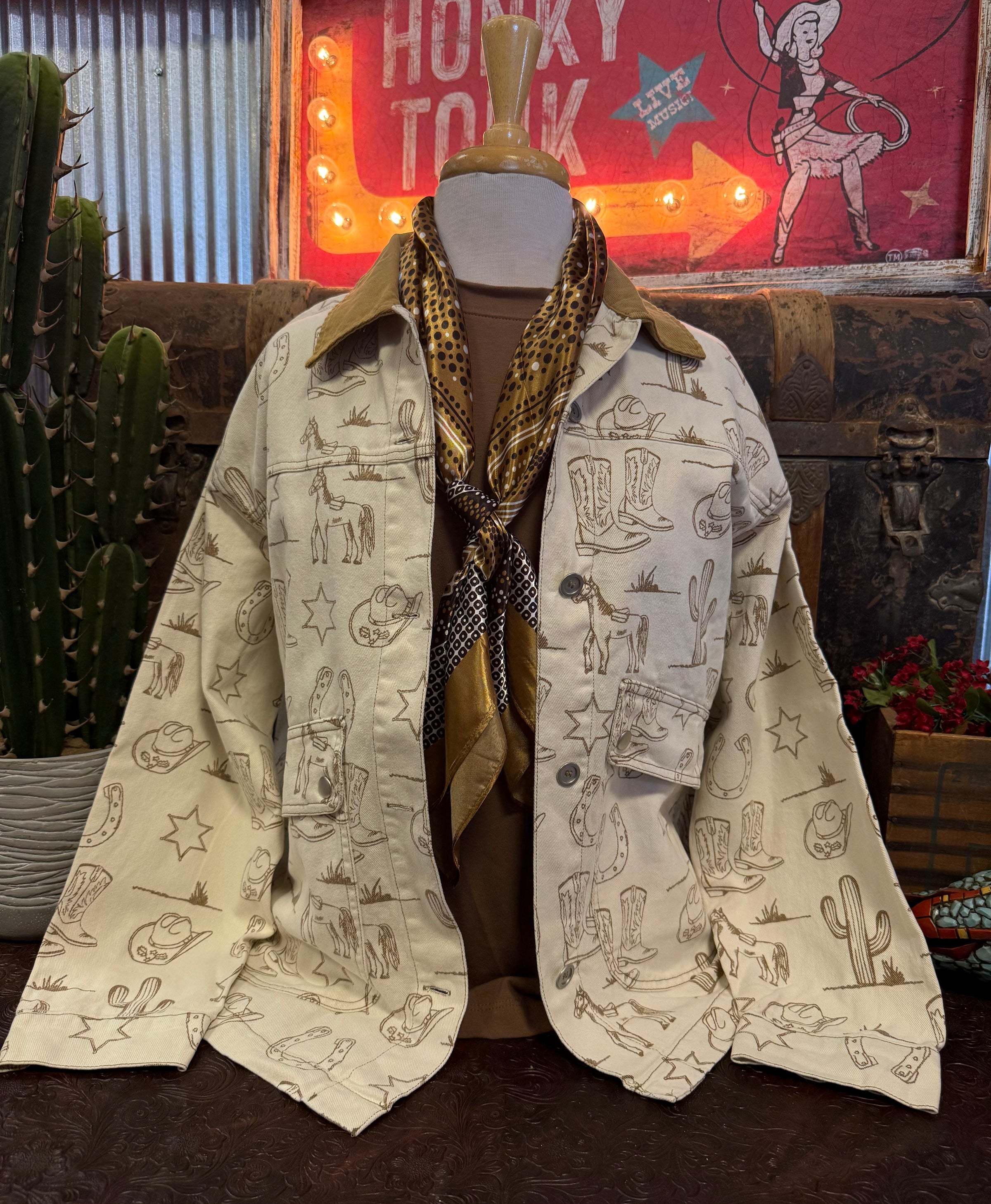 EE Almond Western Jacket