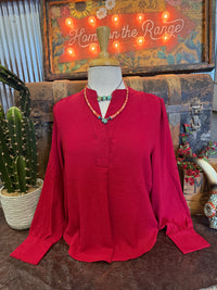 SS Red Wine Long Sleeve