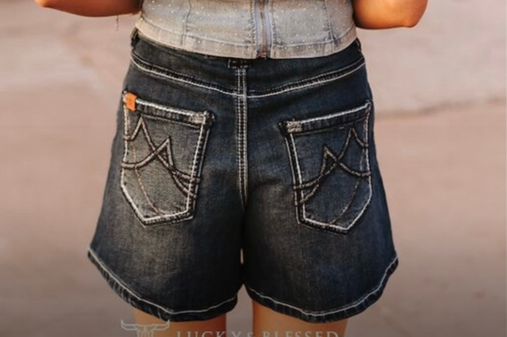 LB Dark Wash Shorts