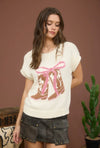 BP Bows N Boots Sweater