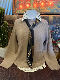 BP Taupe Crewneck Sweater