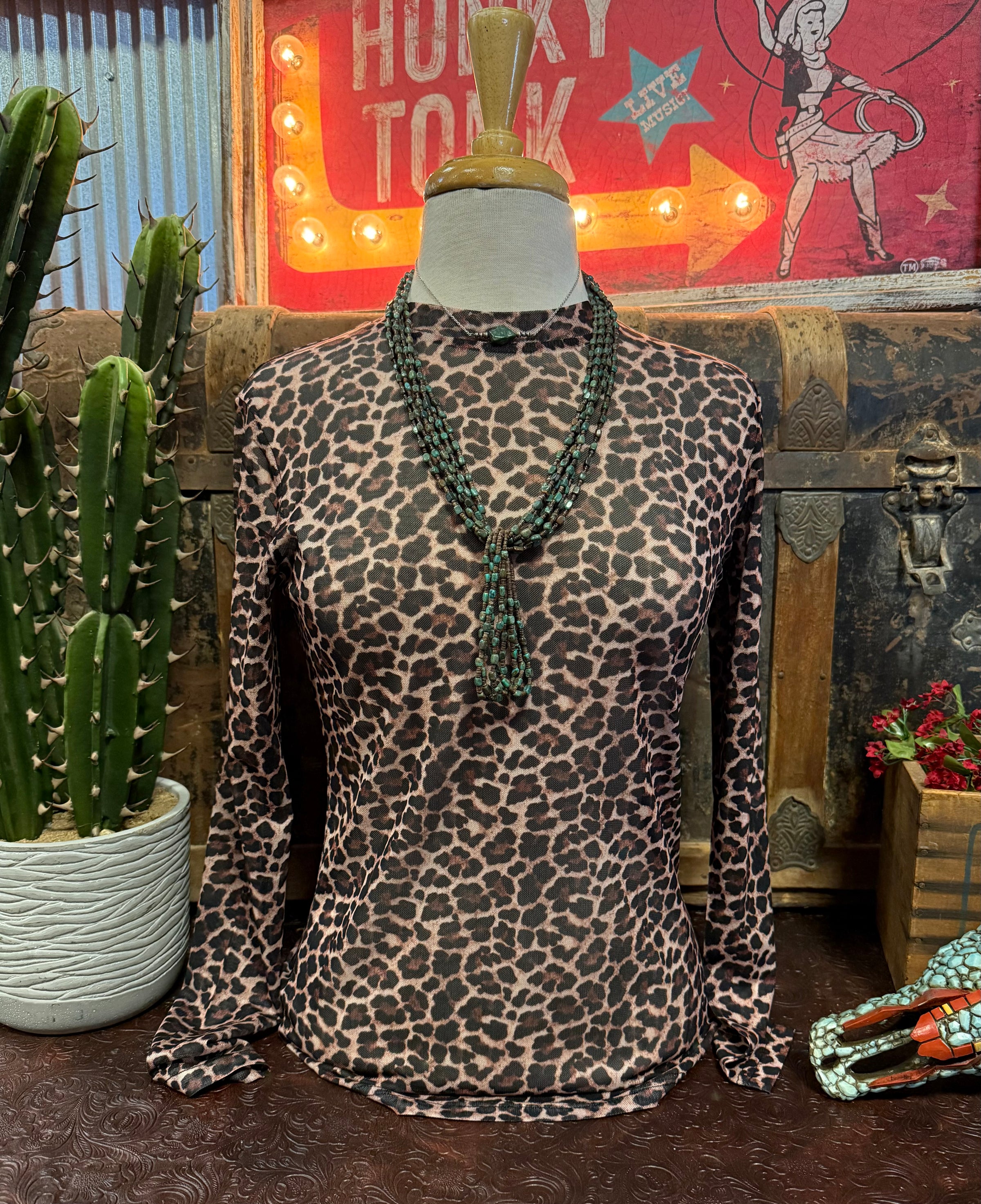 TH Leopard Mesh