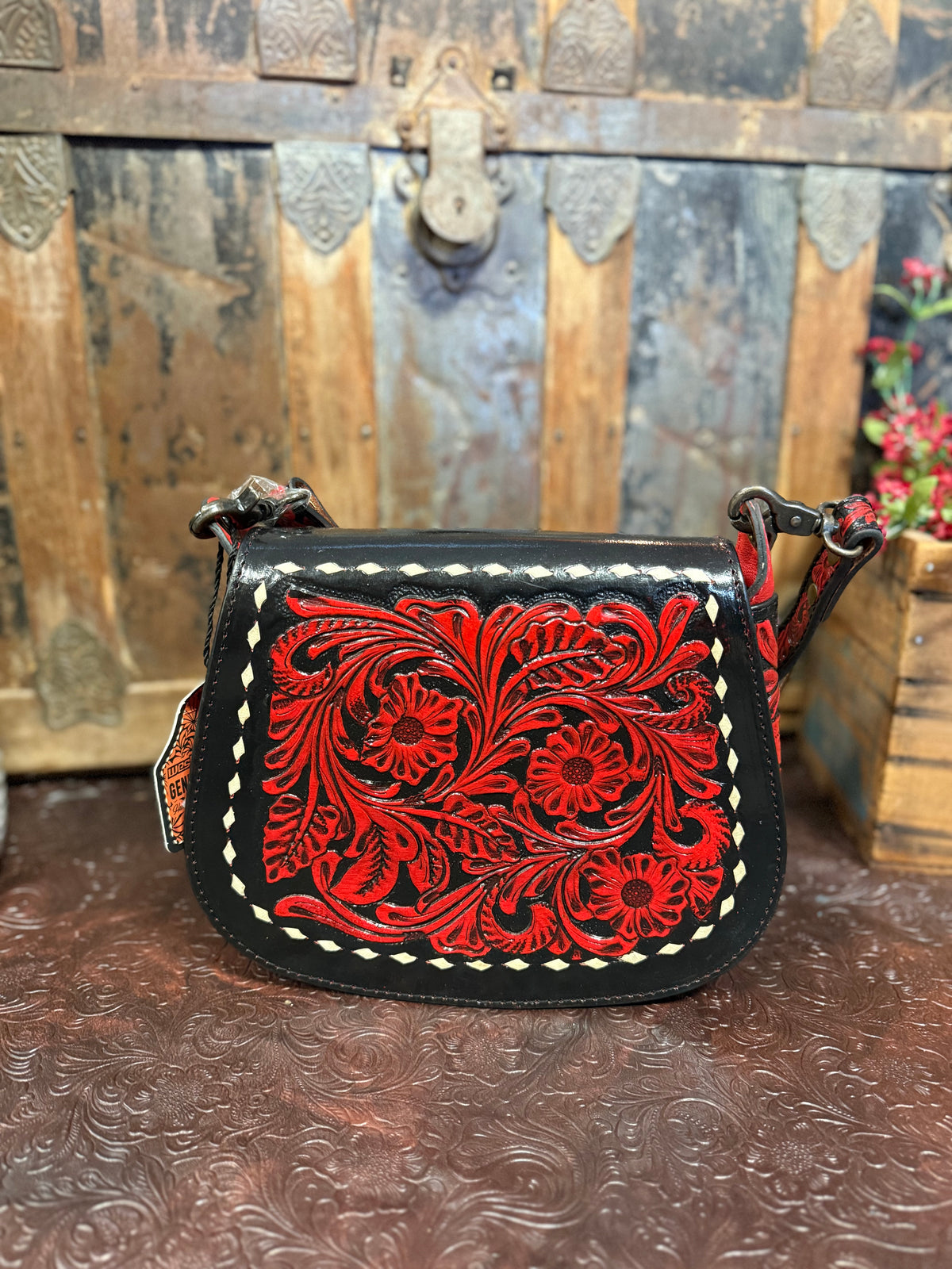 WL Red Black Crossbody