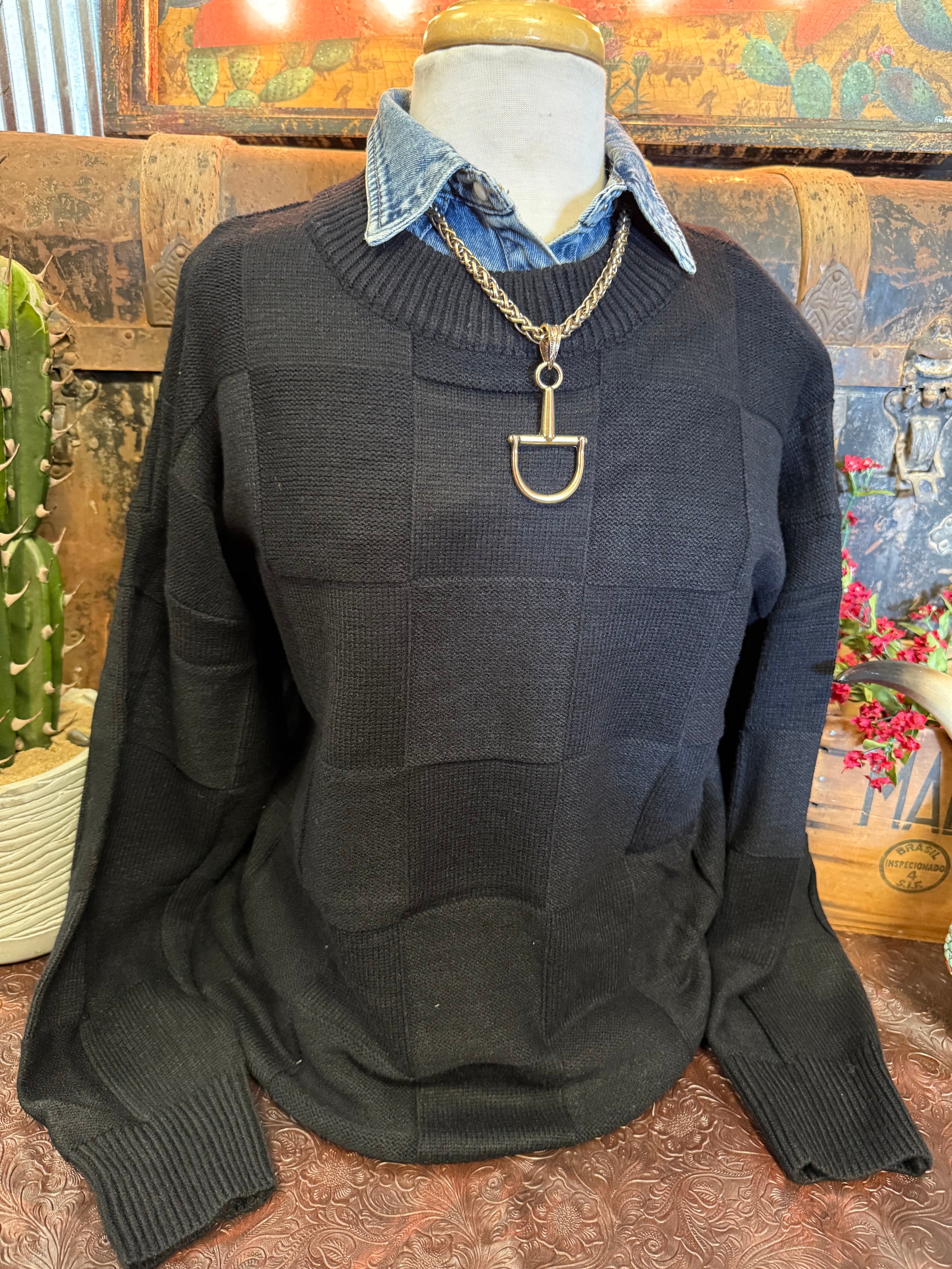 VL Black Sweater