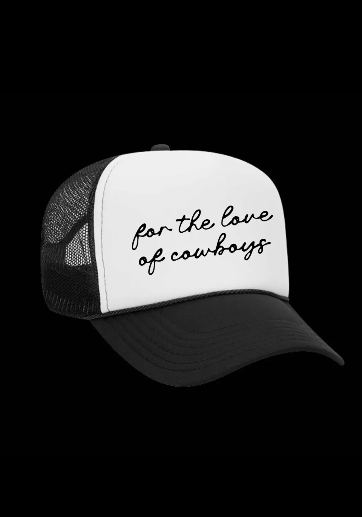 RH Black Love Cowboys Hat