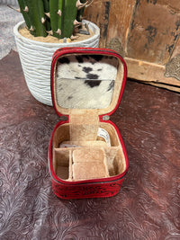 WL Small Red Jewelry Box