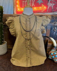 EE Washed Coco Flutter Sleeve