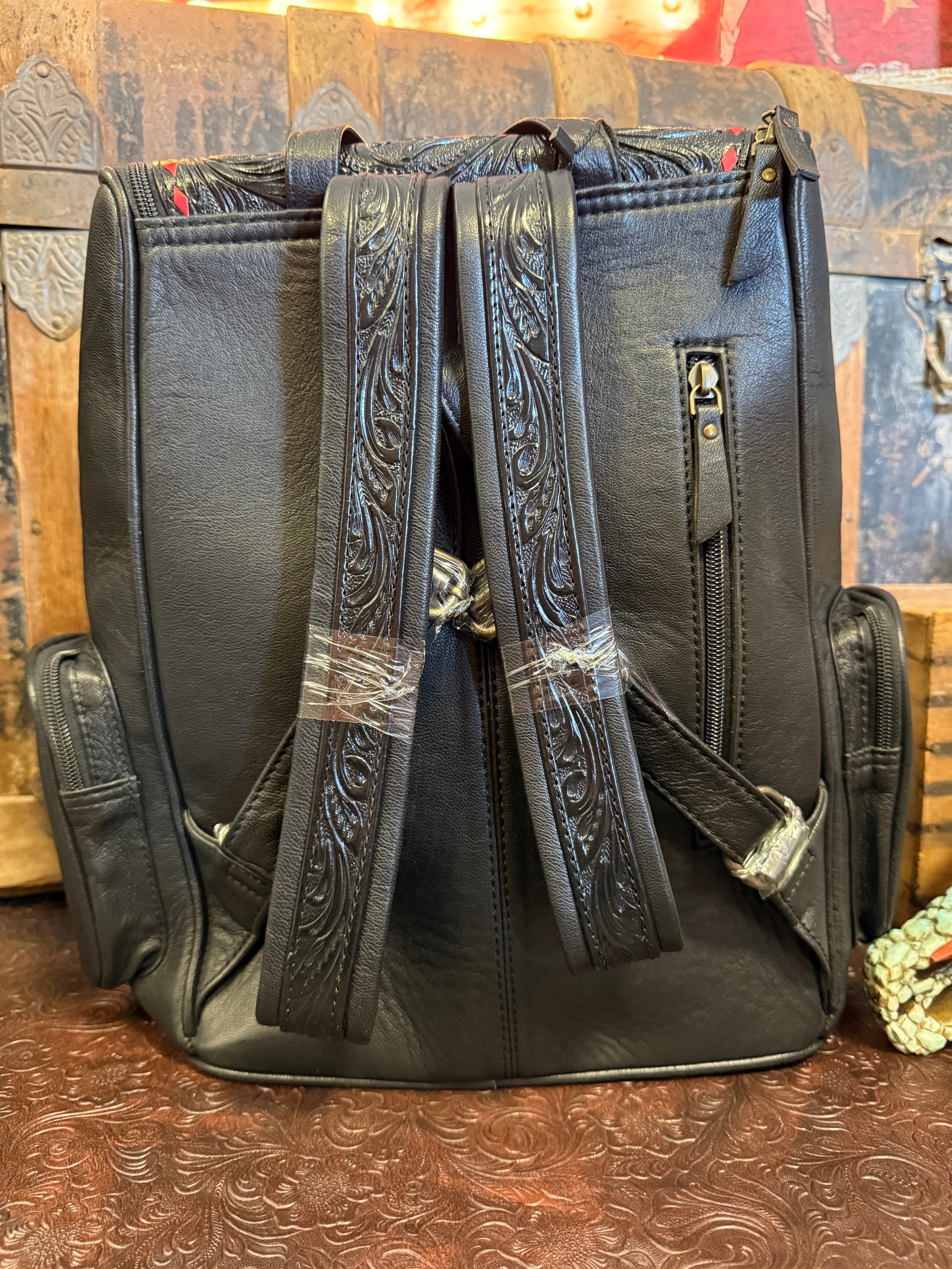 WL Black Red Backpack