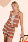 VJ Desert Top/Shorts Set