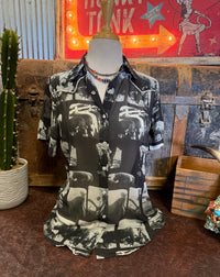 2F Cattle Drive Button Up