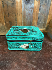 WL Turquoise Jewelry Case