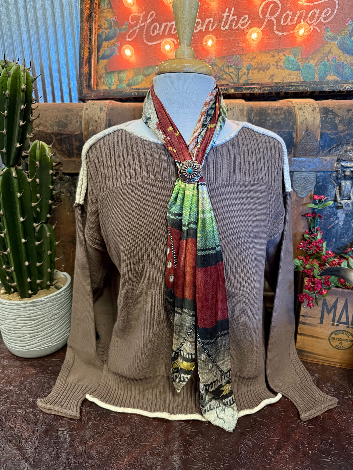 BP Ribbed Sweater Mocha
