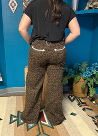 HH Leopard Smiley Pocket Pants