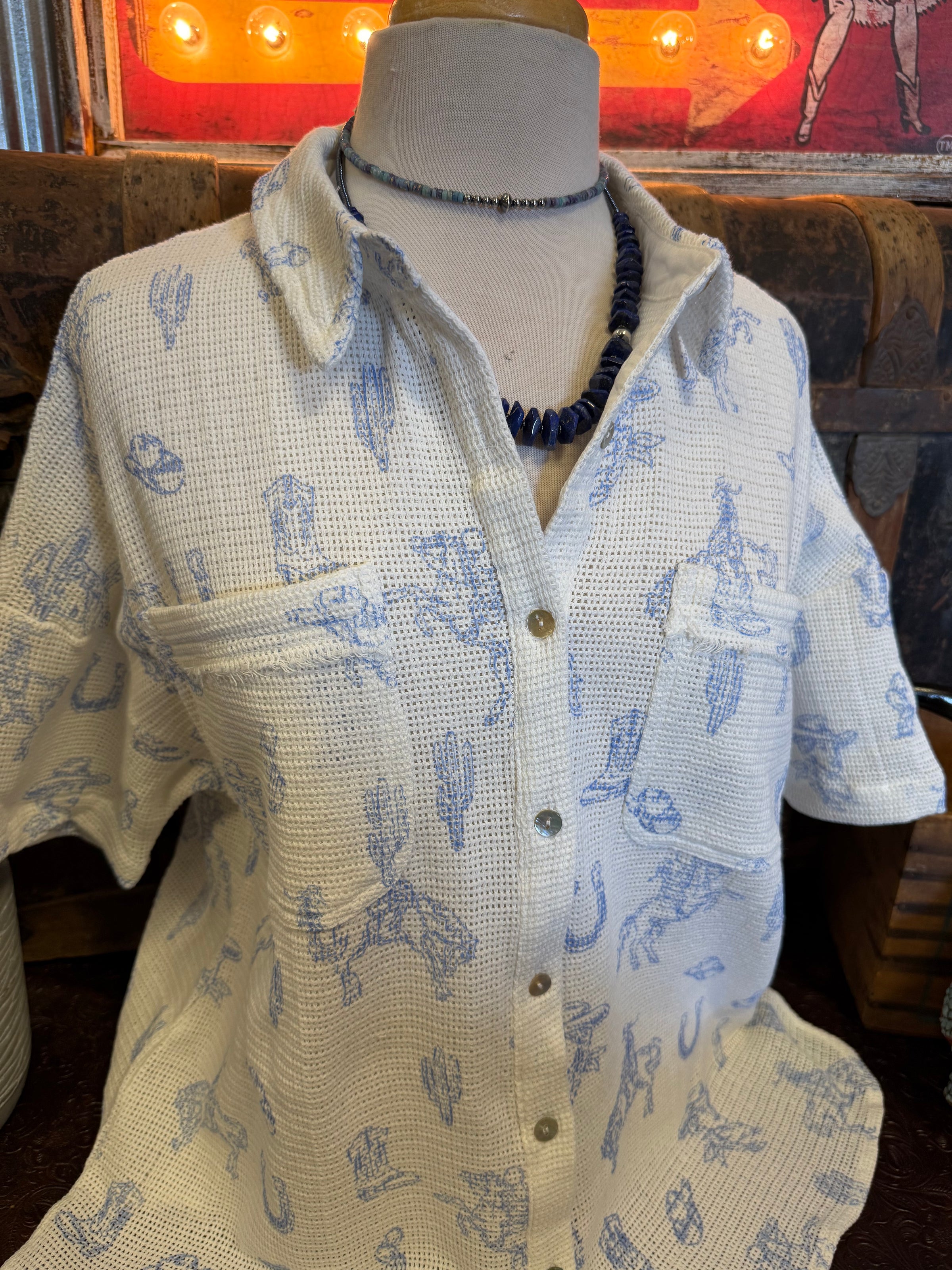 VJ Blue/White Western BU