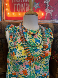 DR Green Floral Sleeveless