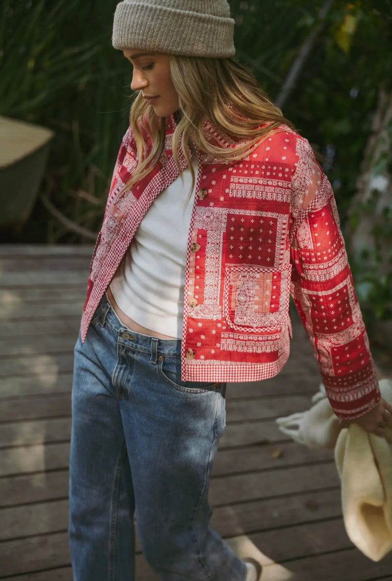 MC Red Bandana Jacket