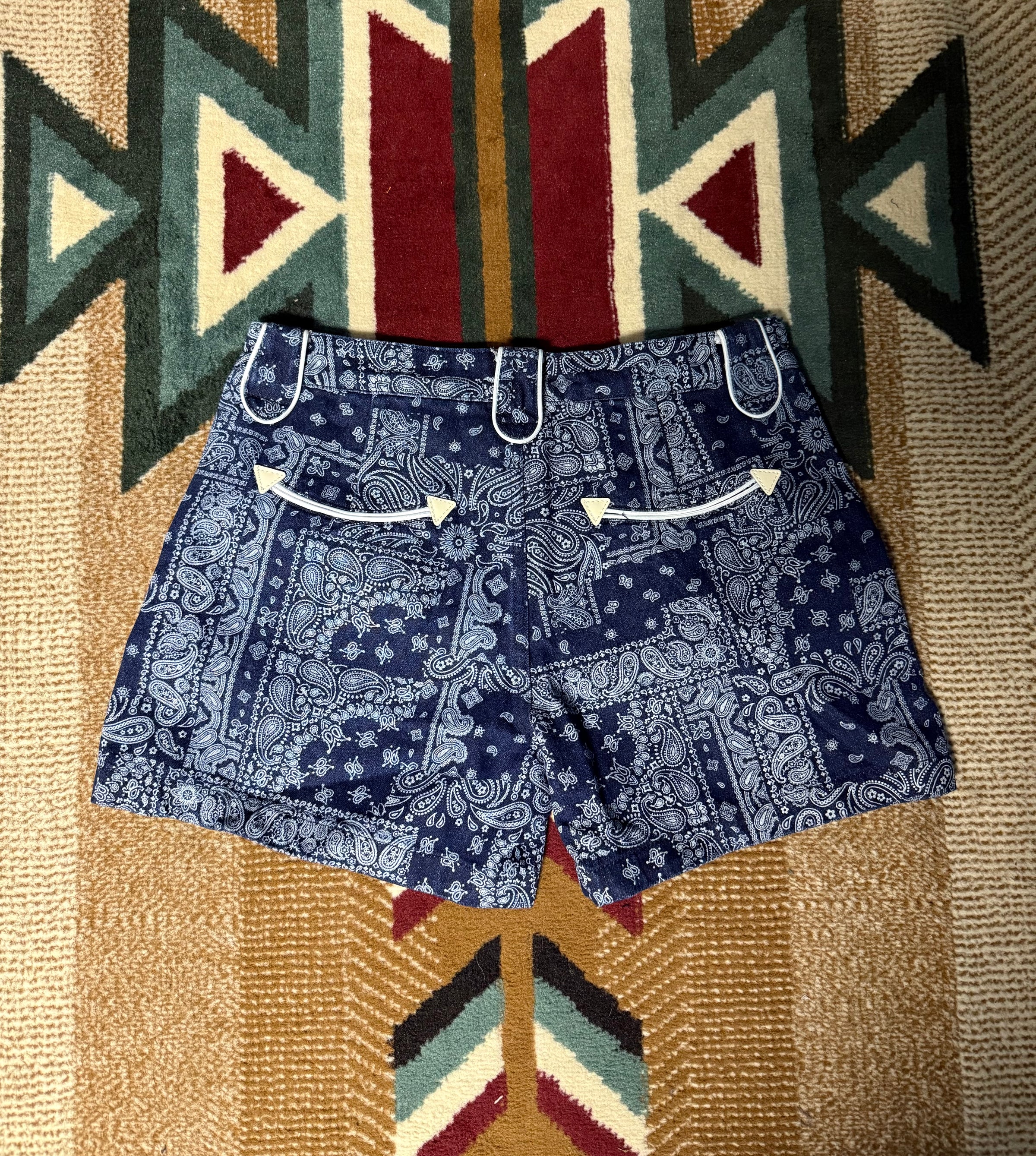 HH Navy Bandana Shorts