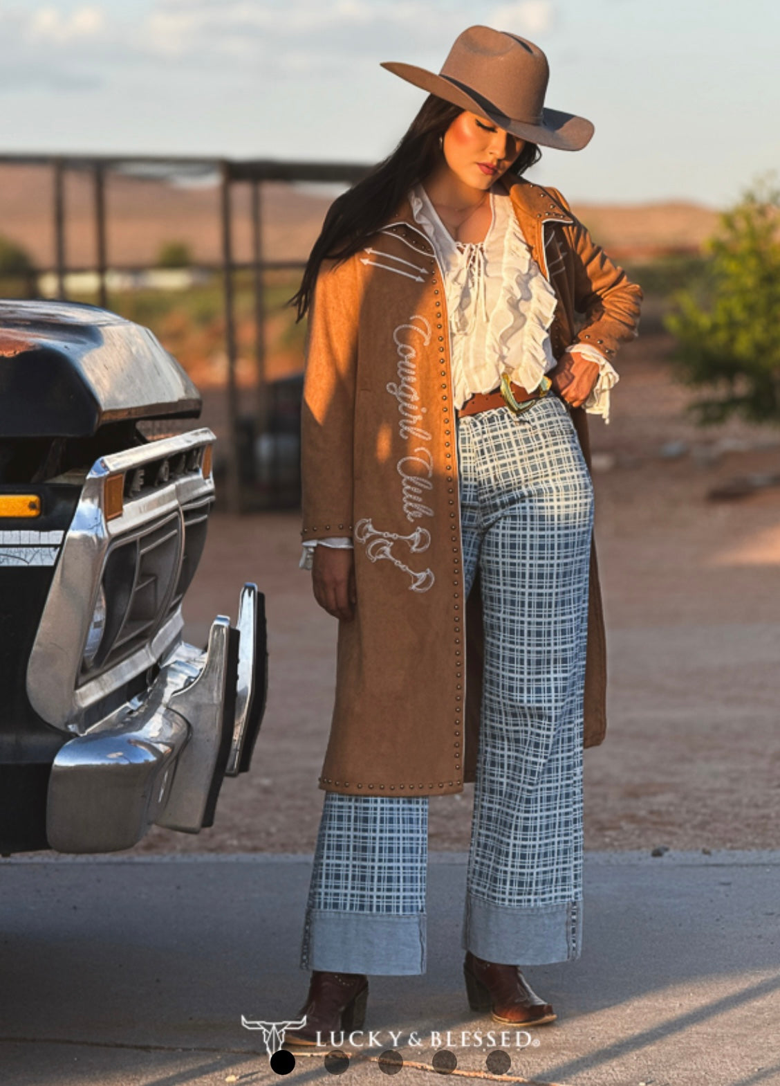 LB Plaid Jean
