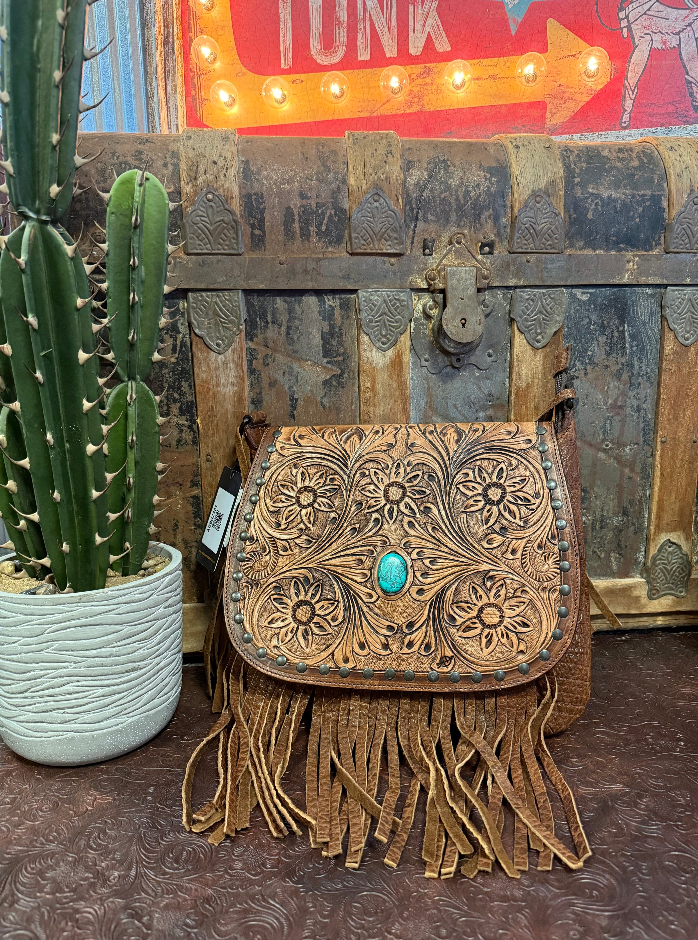 AD Fringe Crossbody