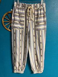 JD Blue/Black Cactus Pants