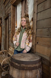 ES Olive Quilted Jacket