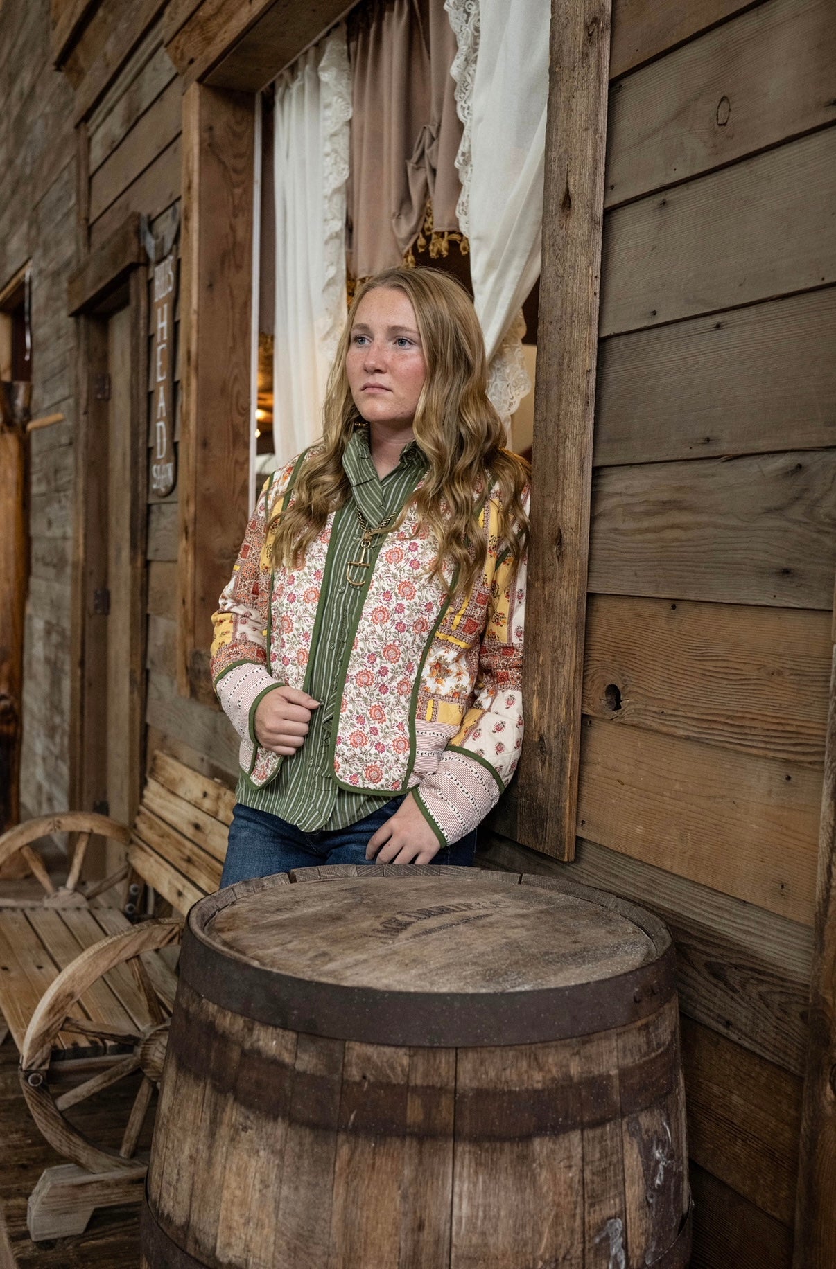 ES Olive Quilted Jacket