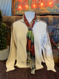 BP Ribbed Natural Sweater