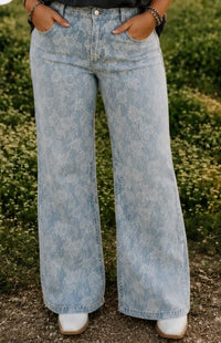 TH Lace Denim Jean