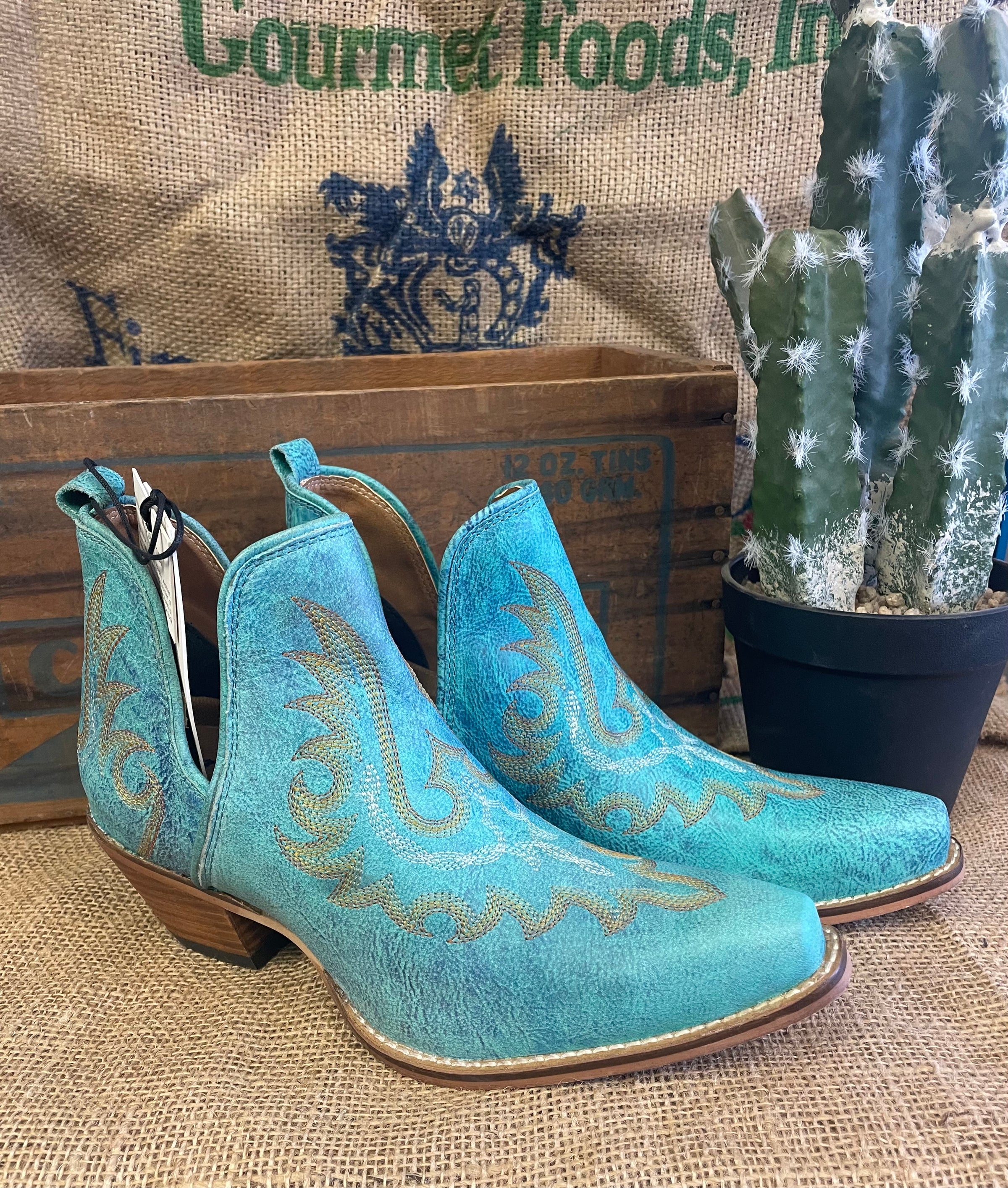 MY Turquoise Booties