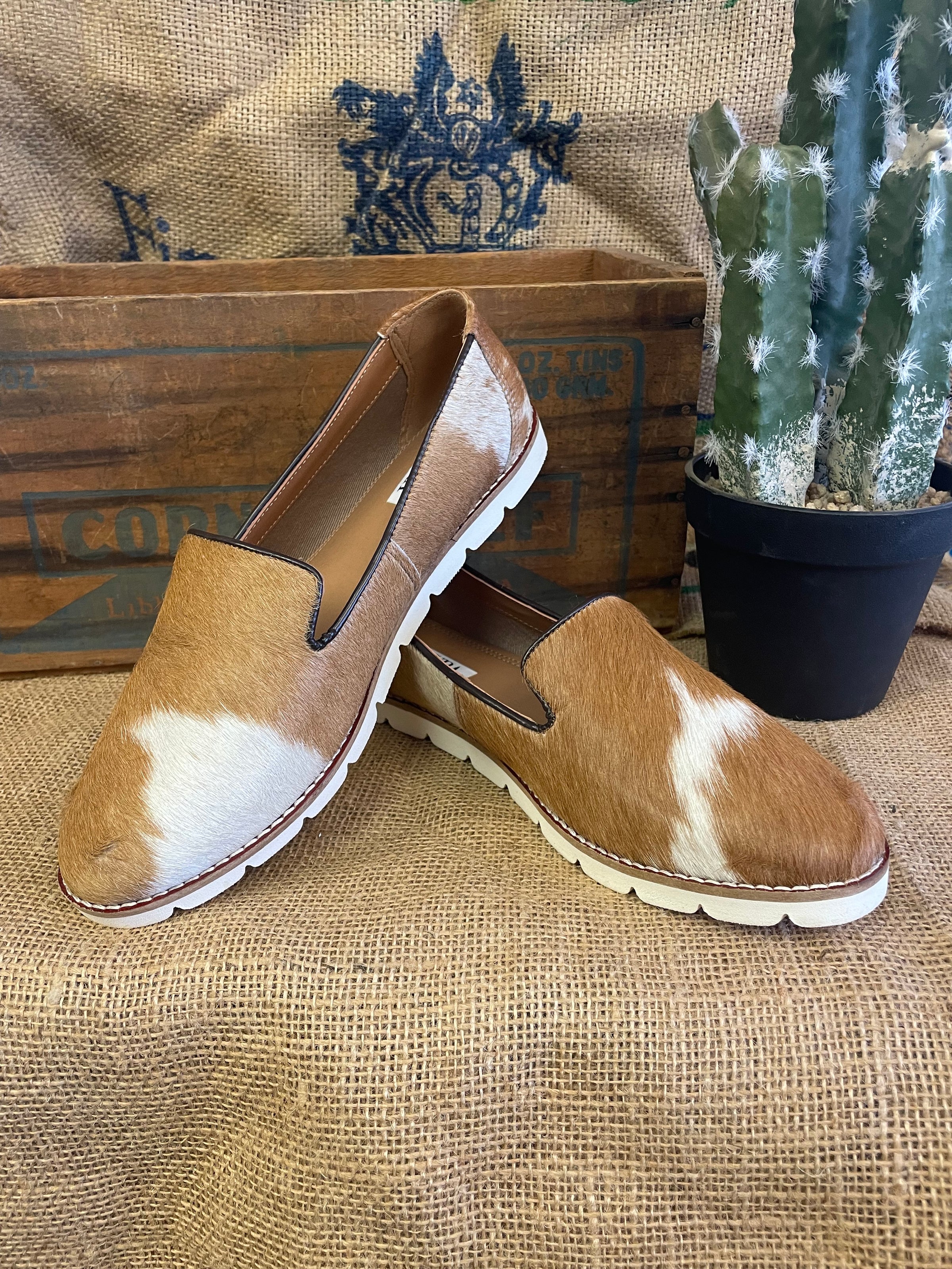 MY Cowhide Slip On