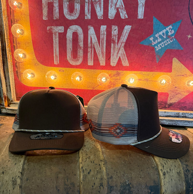 DB Brown Aztec Hat