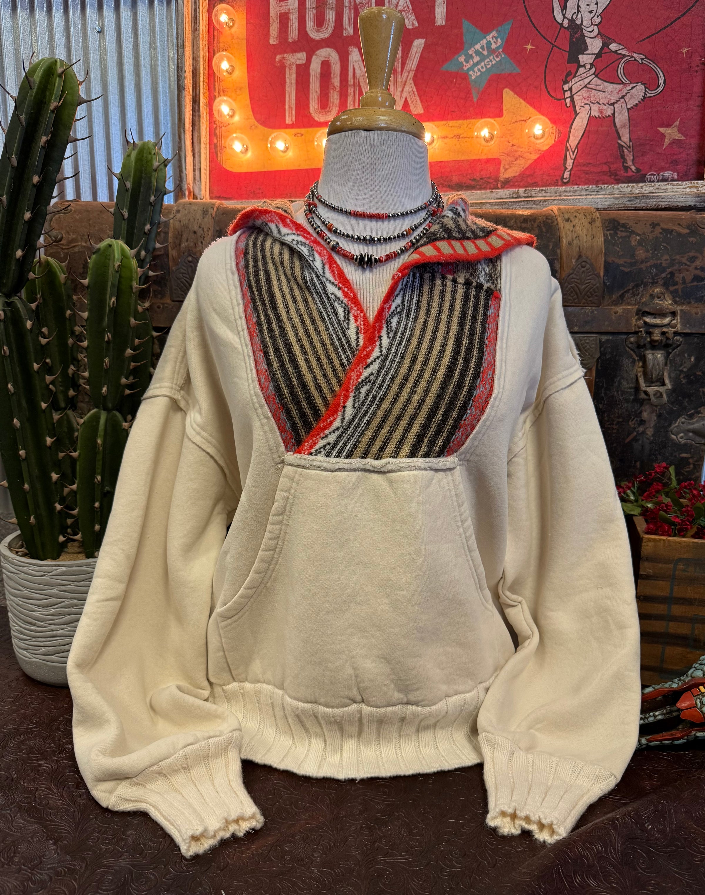 ES Ecru Hoodie