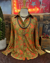 TH Olive Cowboy Mesh Bu