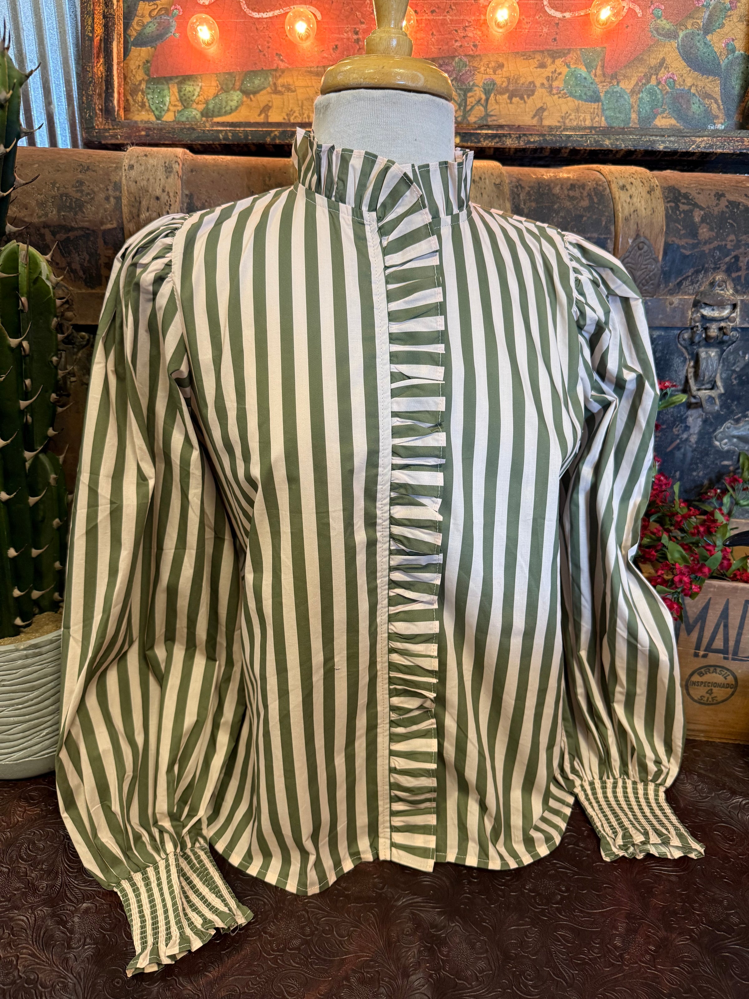 EN Olive Stripe BU